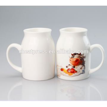 New Arrival Sublimation Caneca de leite cerâmica-450ml